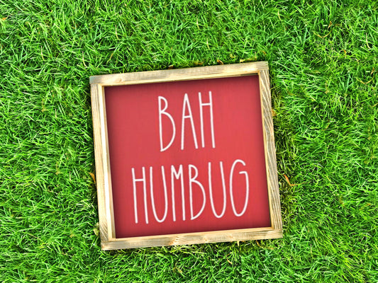 Christmas Sign, Scrooge and Marley Counting House, Holiday Signs, Humbug, Christmas Carol, Christmas Decor, Christmas Memories