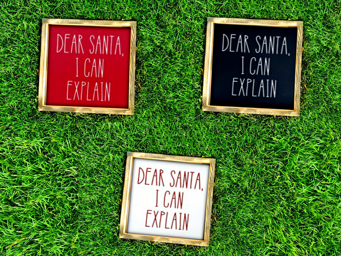 Rae Dunn Style Christmas Collection | Christmas Sign | Farmhouse Style | Farmhouse Christmas Decor | Holiday Decor | Rae Dunn Sign | Winter