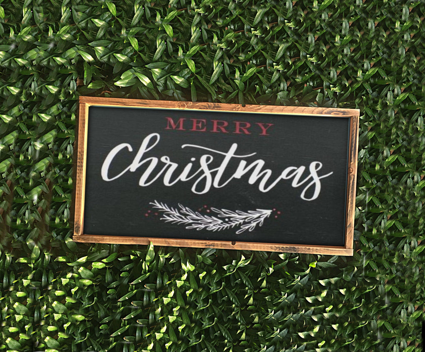 Merry Christmas Sign | Merry Christmas Sign Wood | Merry Christmas Sign Rustic | Farmhouse Christmas Decor | Unique Christmas Gift