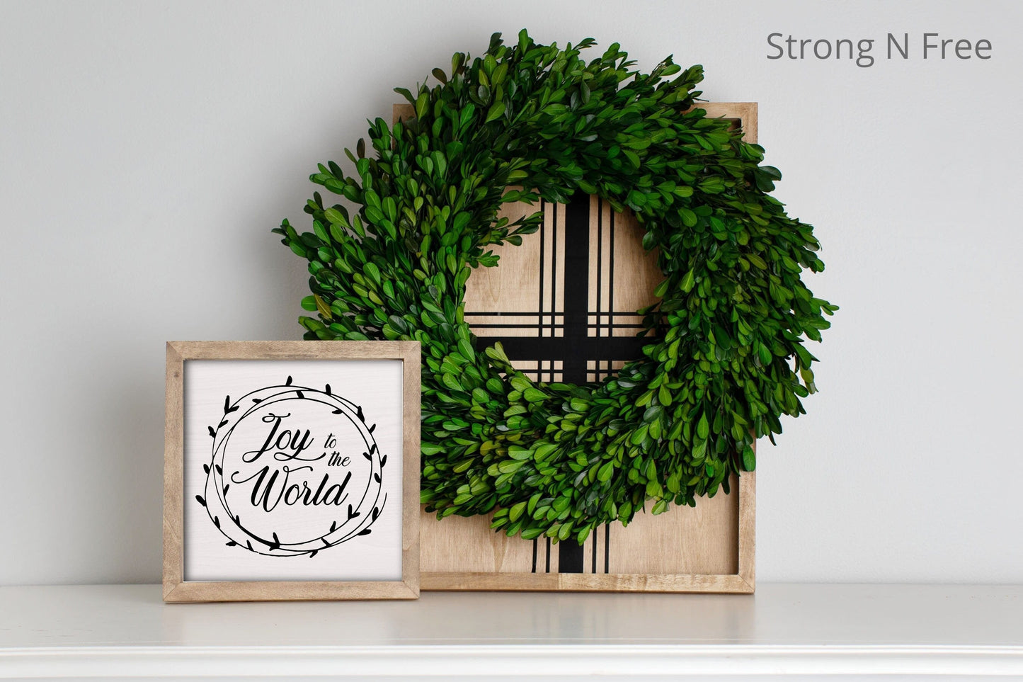 Holiday Decor  Joy to the World Christmas  Christmas Sign Christmas Decor Christmas mini  holiday decor