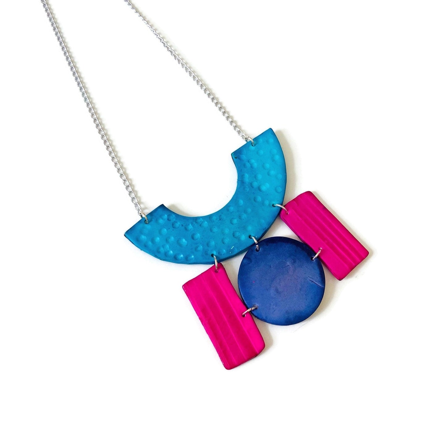 Colorful Statement Geometric Jewelry Set