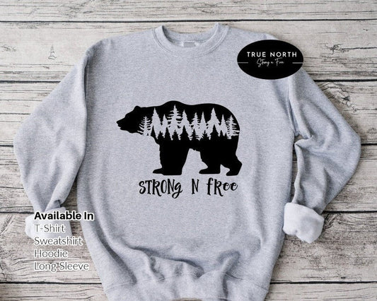 Canada T-shirt, The North Strong & Free Team Shirt,Canada Day Shirt, Maple Leaf,Proud Canadian,Canadian Tee, Canadian Hockey,Canada Day. .