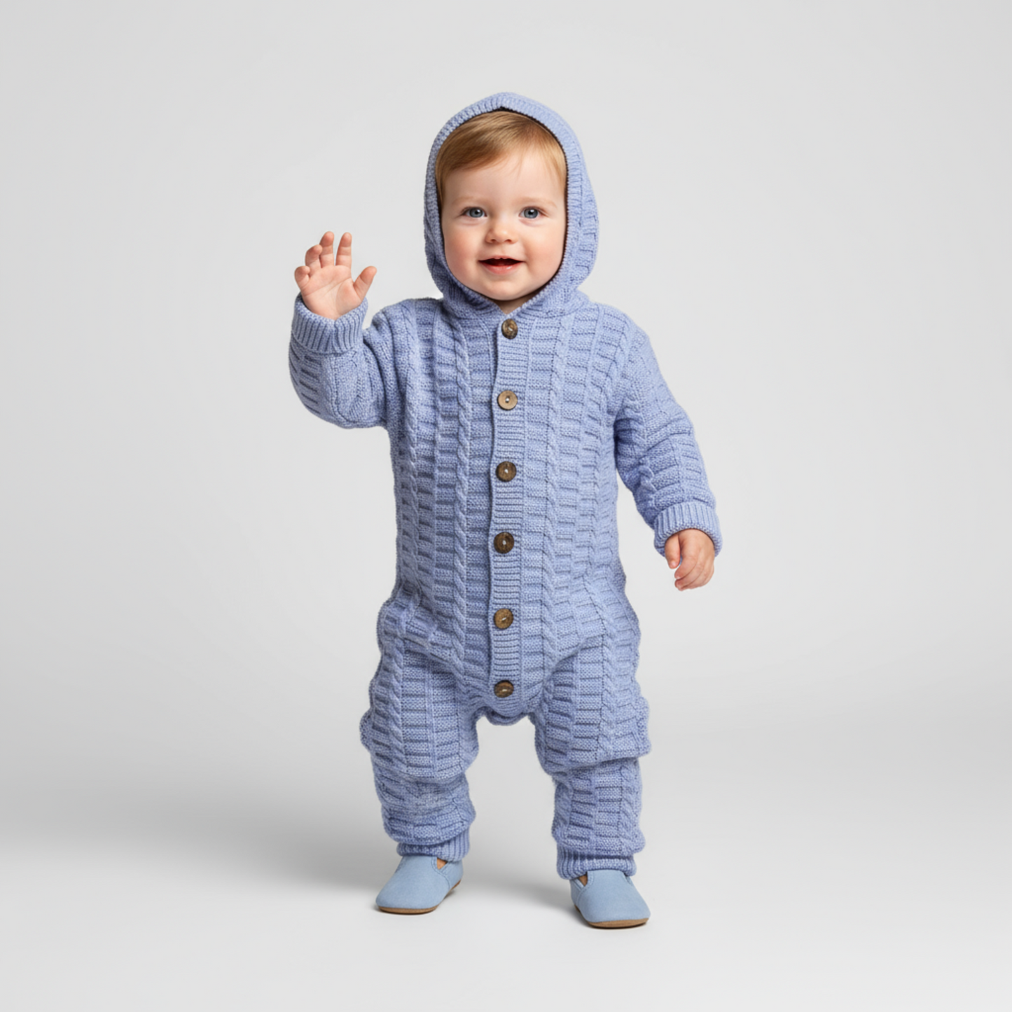 Baby Hood Newborn Overall Set