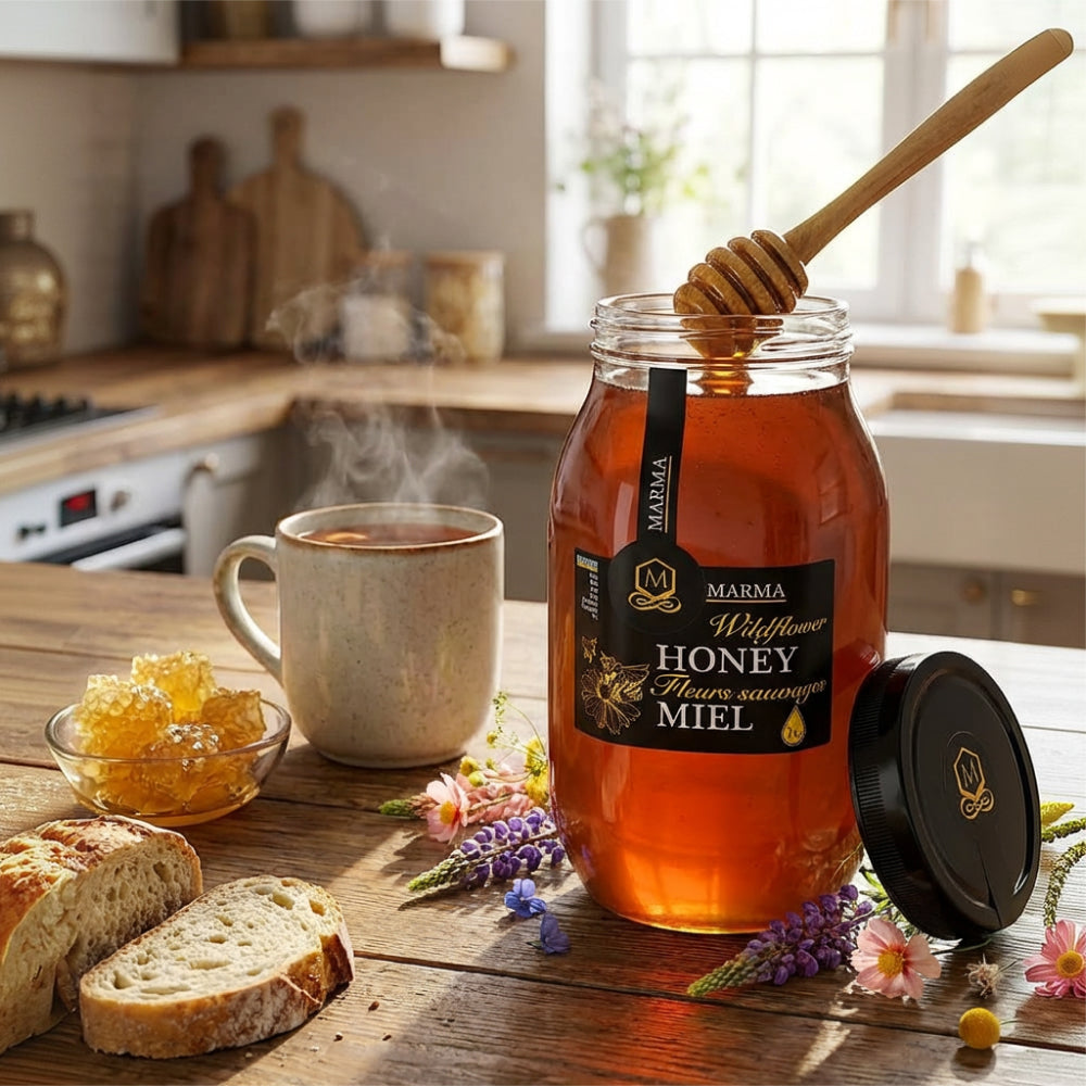 Pure Ukrainian Wildflower Honey 1kg