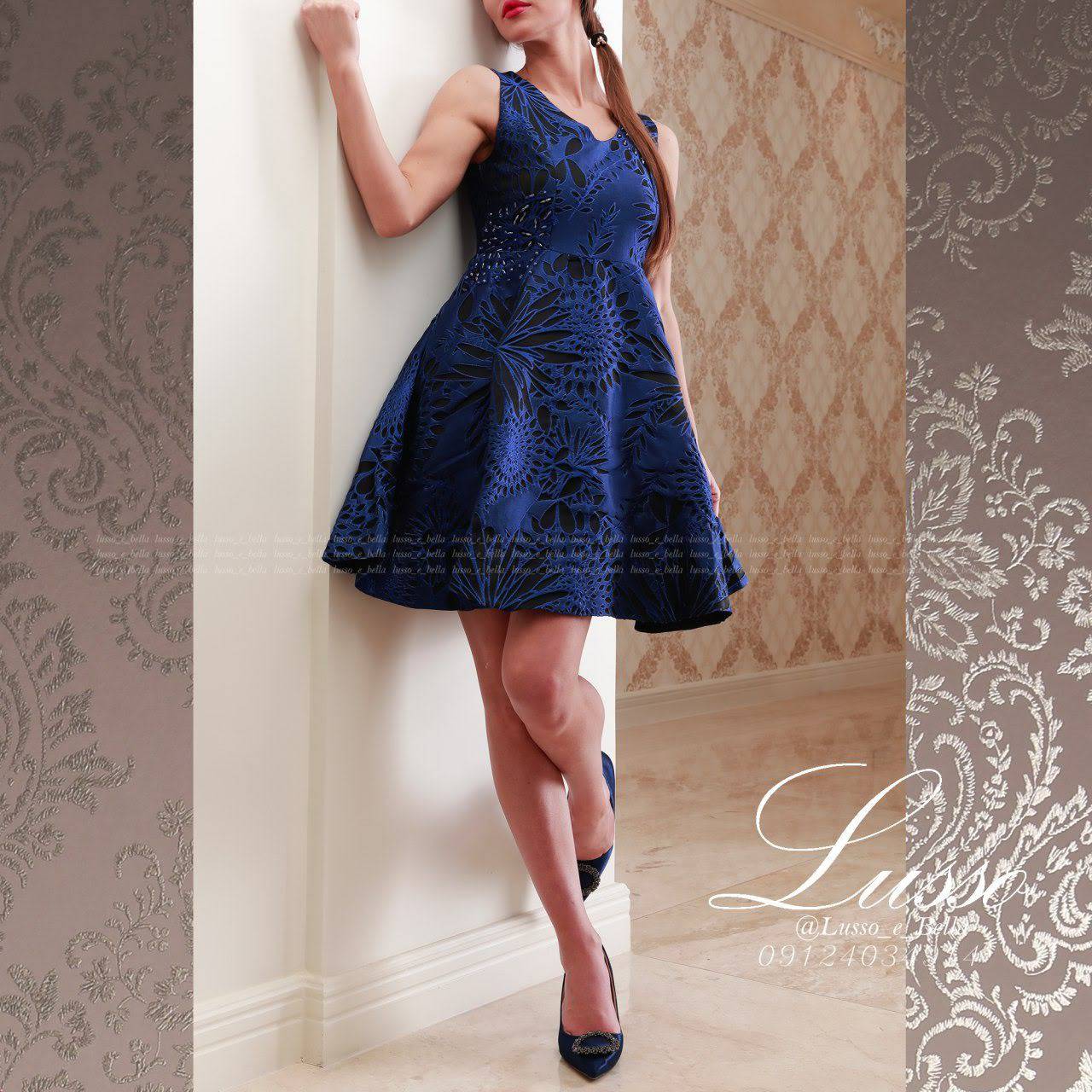 Sasy flare beaded dress