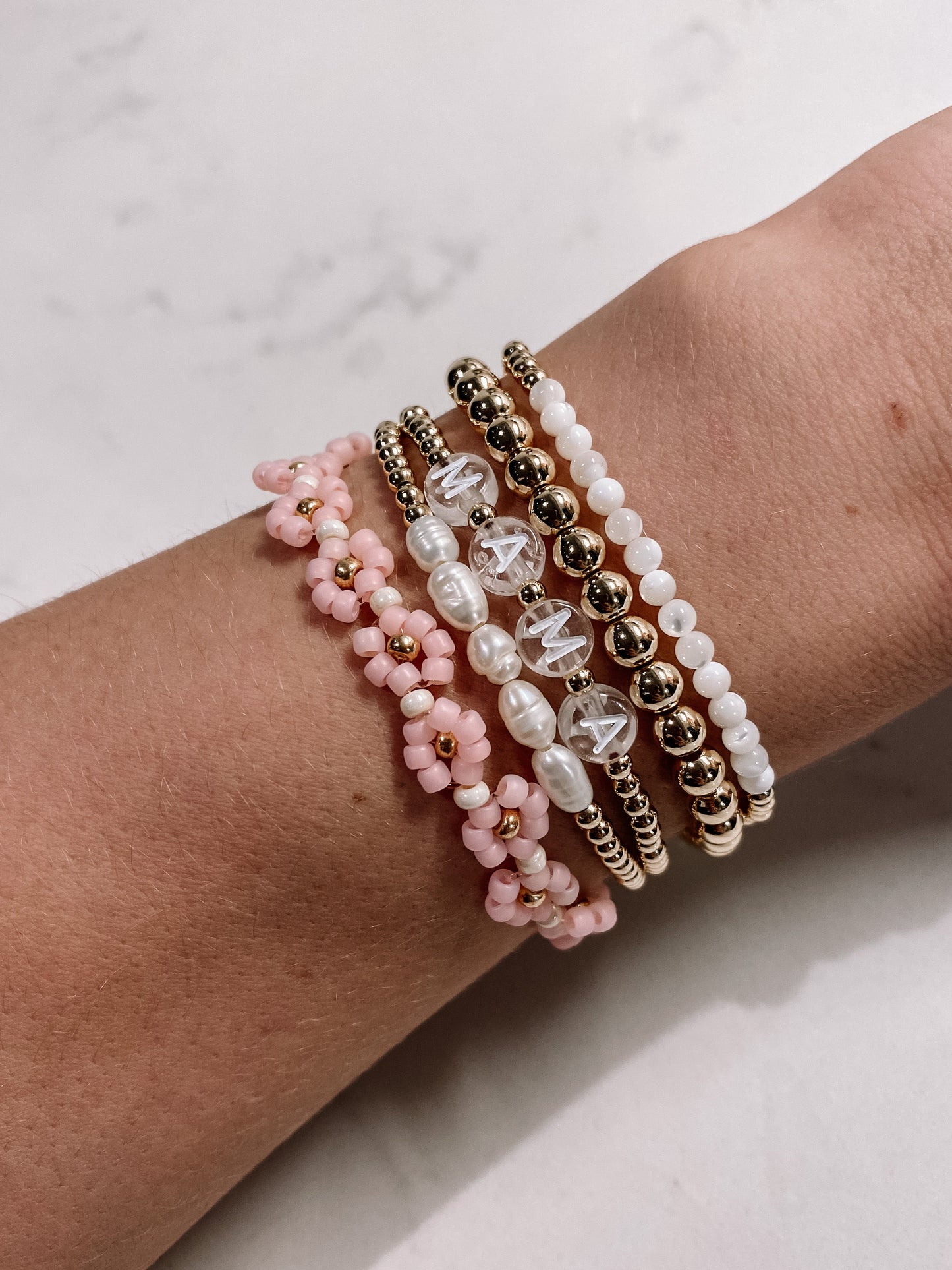 3mm 14K Gold Filled Custom Name Bracelet