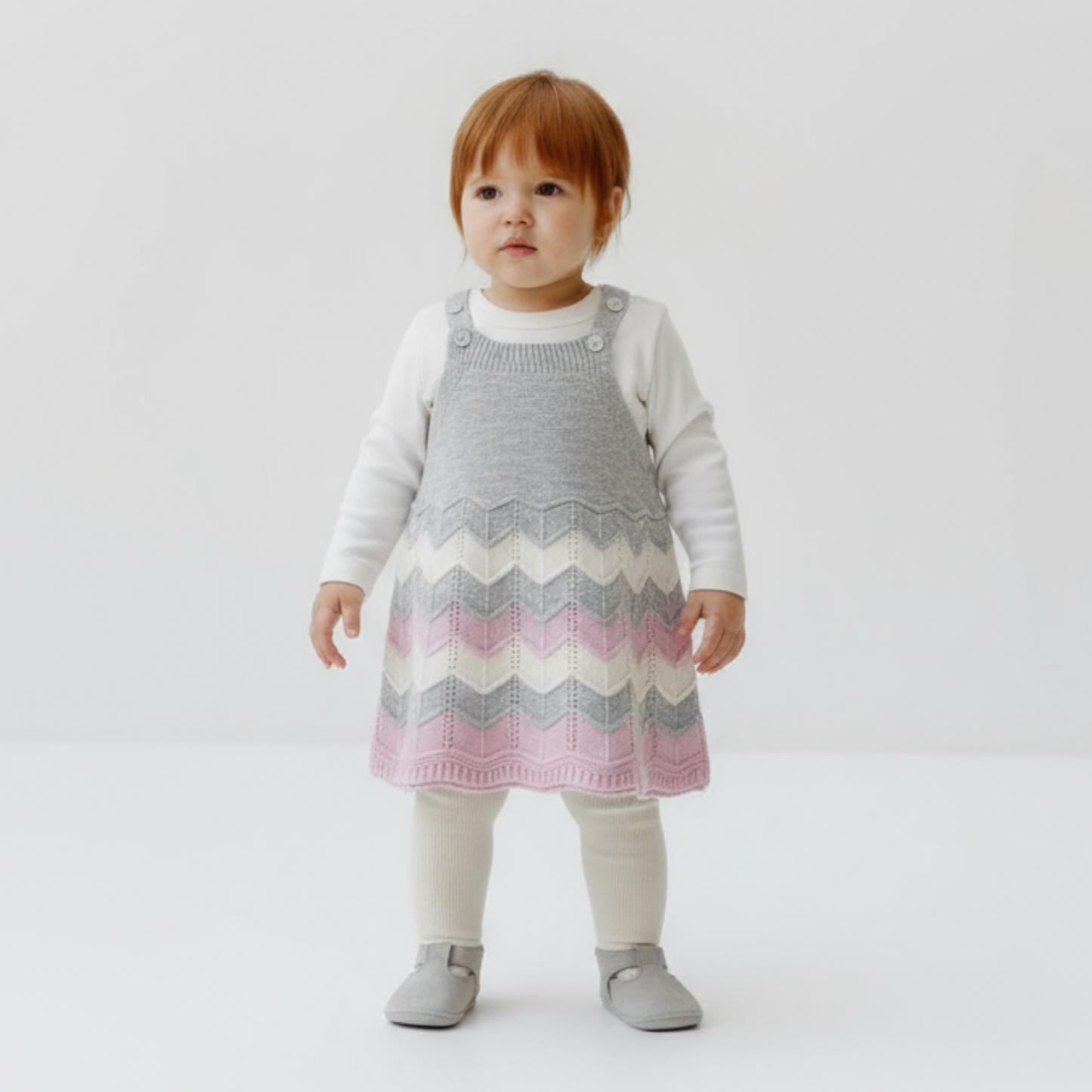 Knitted Princess Overall Set