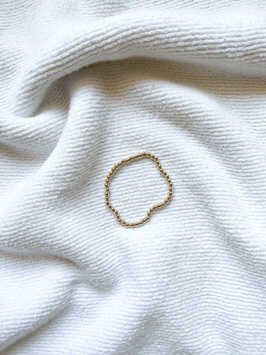 4MM 14K Yellow Gold Filled Layering Bracelet