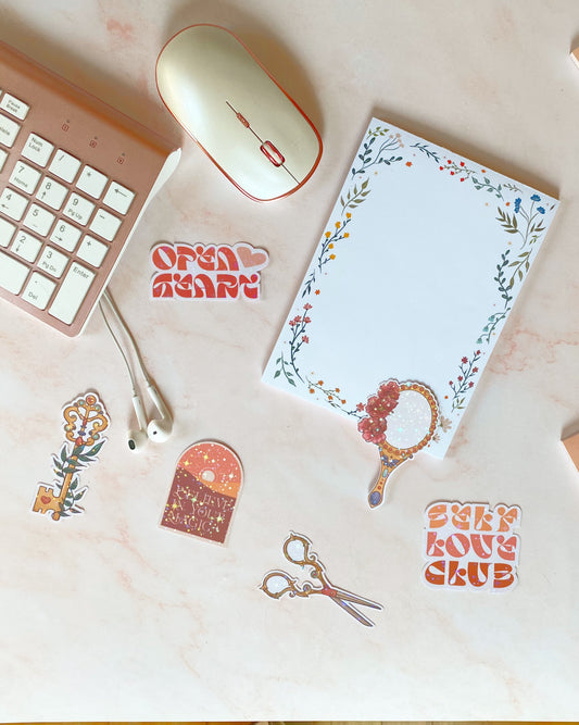Vintage Mirror Sticker