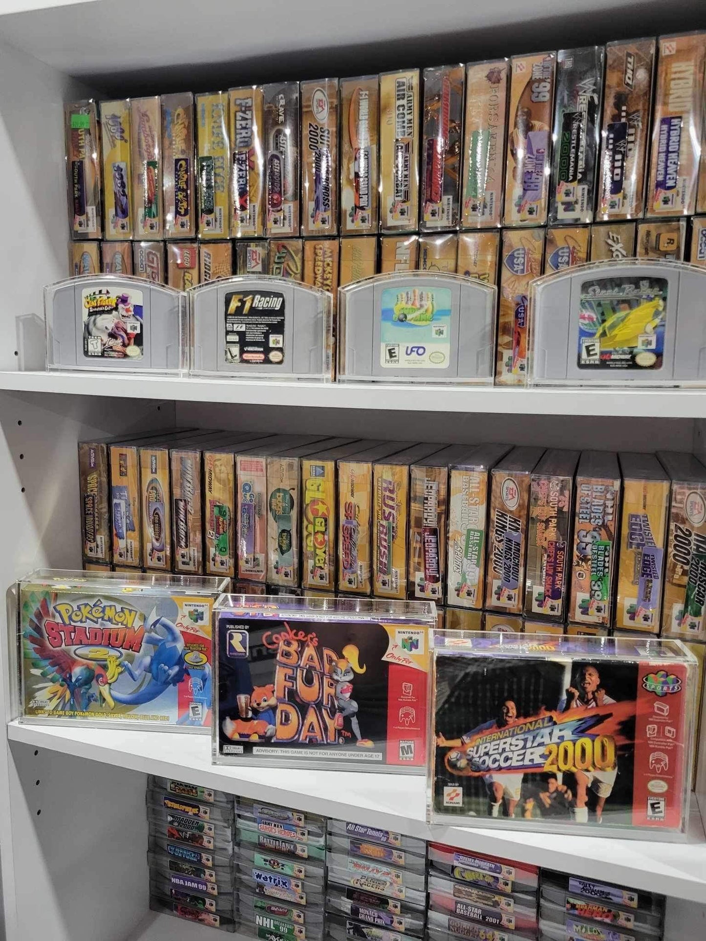 EVORETRO Acrylic Display Protector for SNES Games and N64 Game Box - Pack of 2