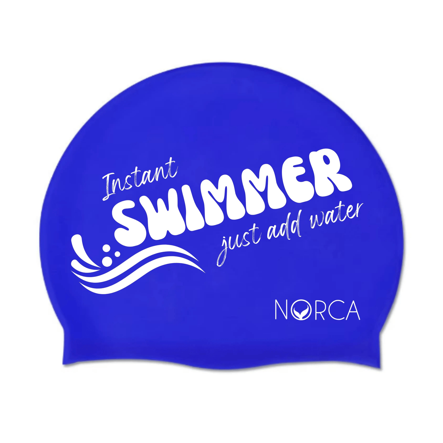 Instant Swimmer Just Add Water - Silicone Swim Cap
