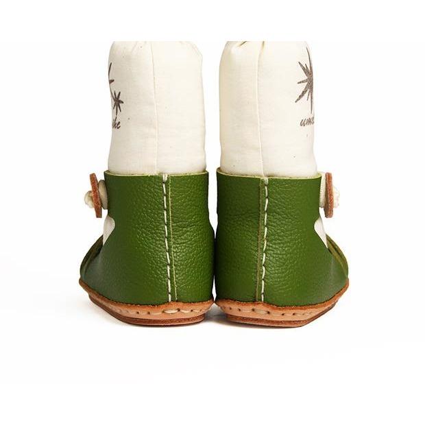 Umeloihc Koma 12cm Babies First Shoe Kit Olive