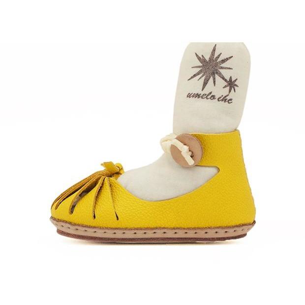 Umeloihc Koma 12cm Babies First Shoe Kit Yellow