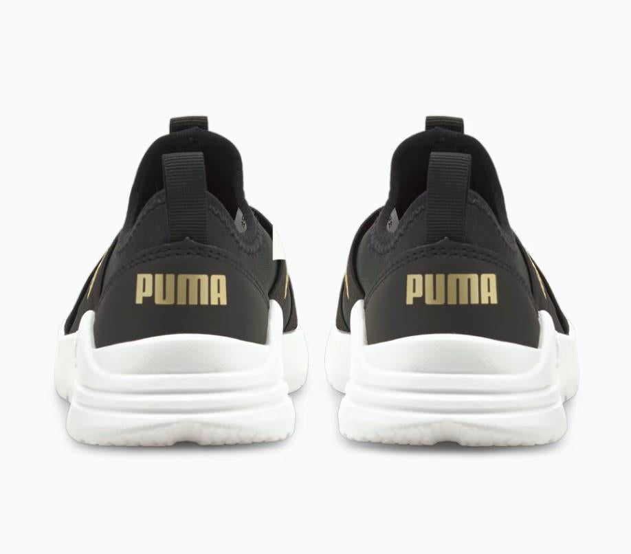 Puma Wired Run Slip On Flash Jr - Kids Running Shoe