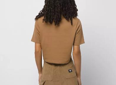 Vans Flying V Crop Crew - Womens Crop SS Tee