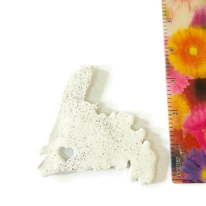 Labrador Fridge Magnet Handmade from Clay & Beach Sand