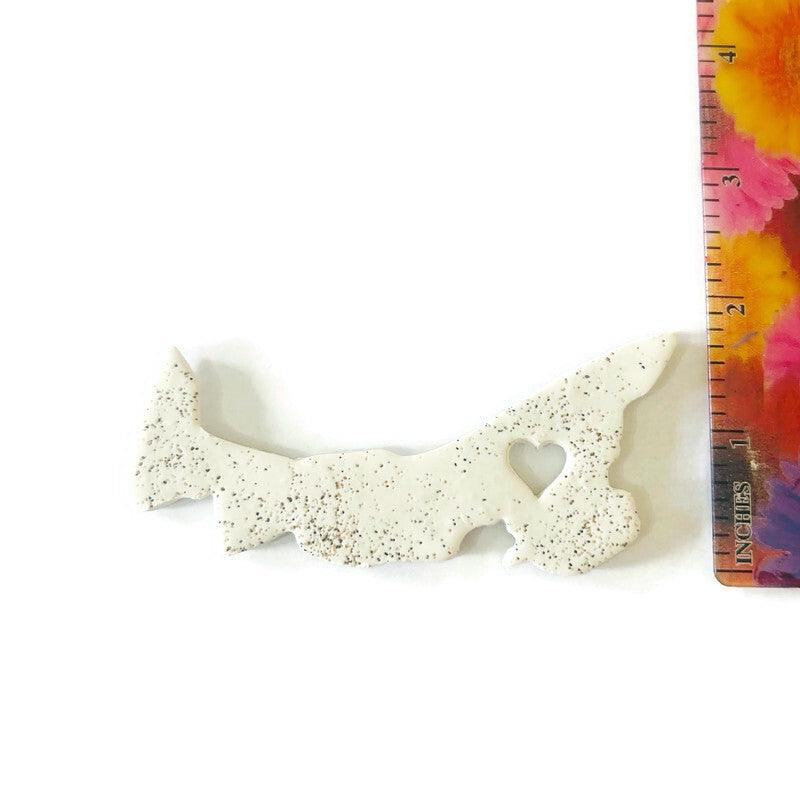 Labrador Fridge Magnet Handmade from Clay & Beach Sand