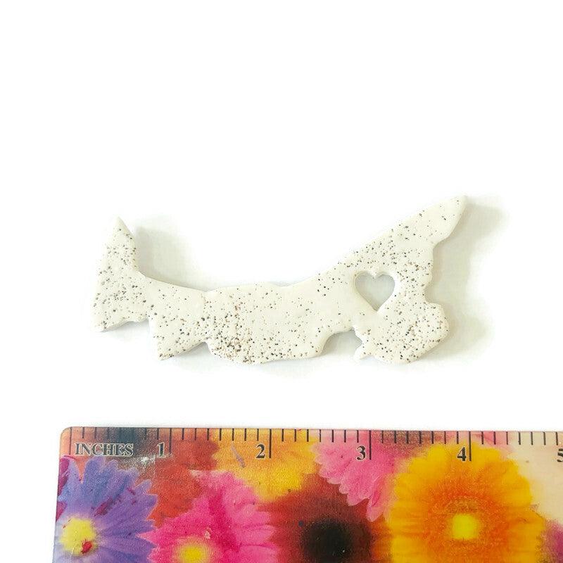 Labrador Fridge Magnet Handmade from Clay & Beach Sand