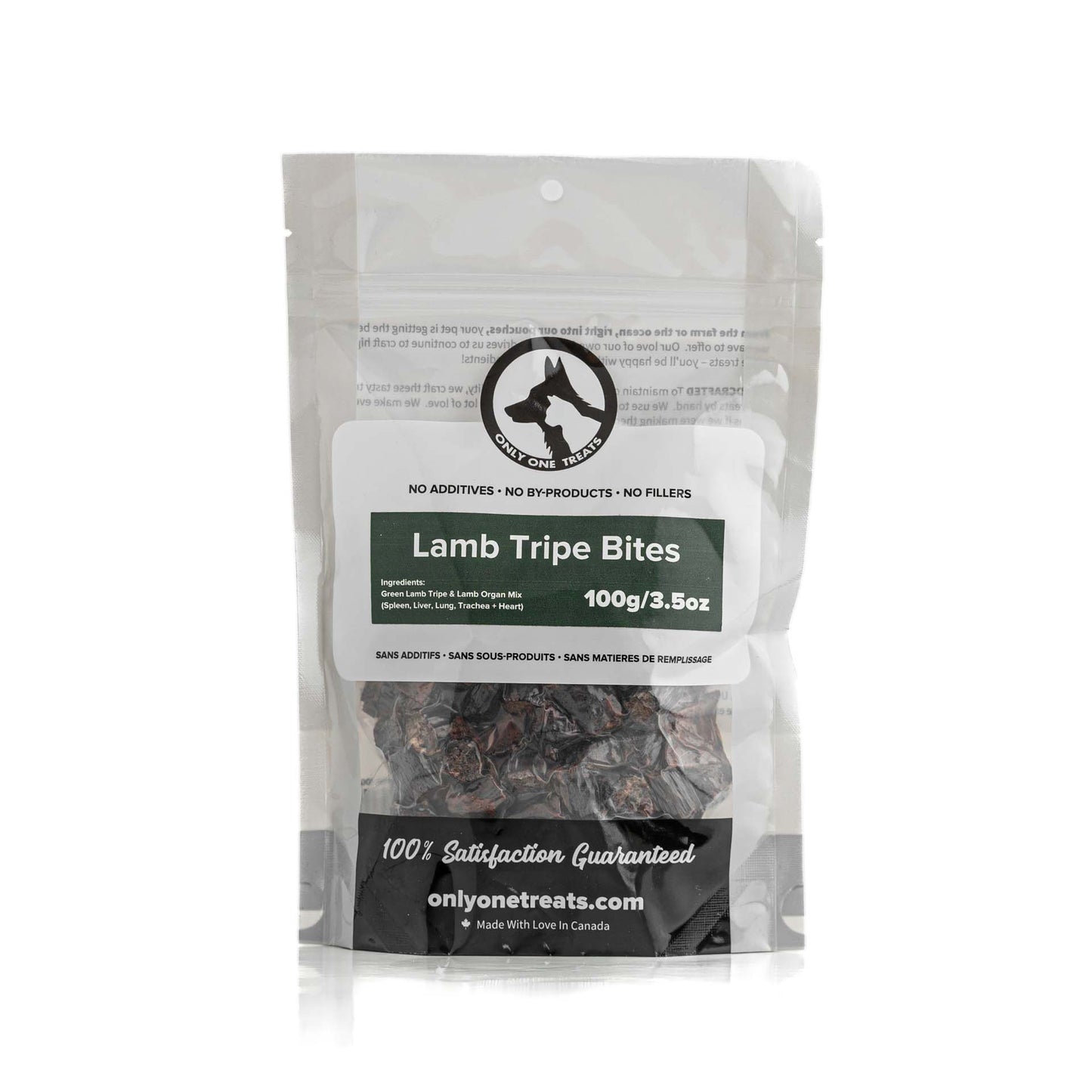 Lamb Tripe Bites 100g