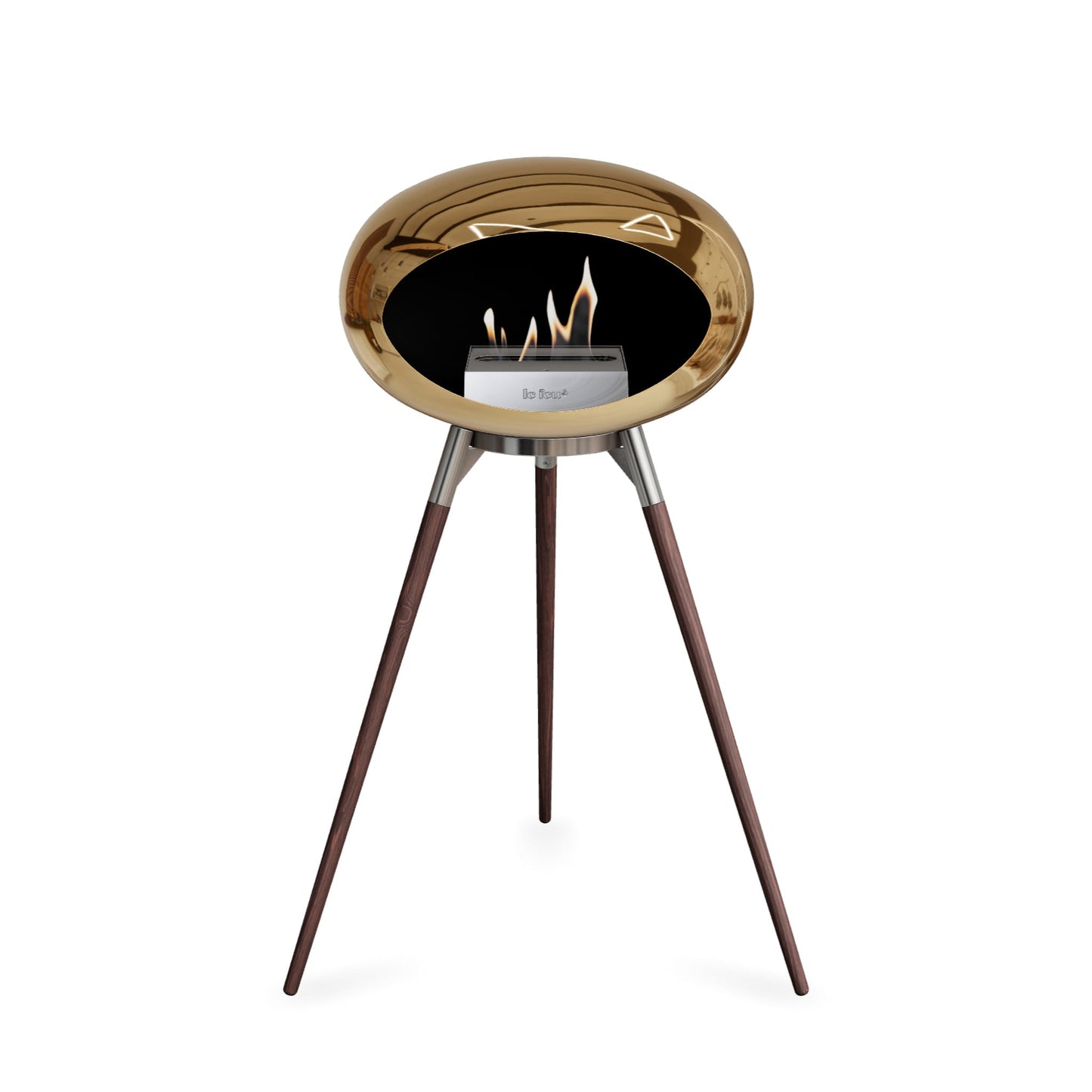 Le Feu Ground High Dome <br>Chromed Rose Gold