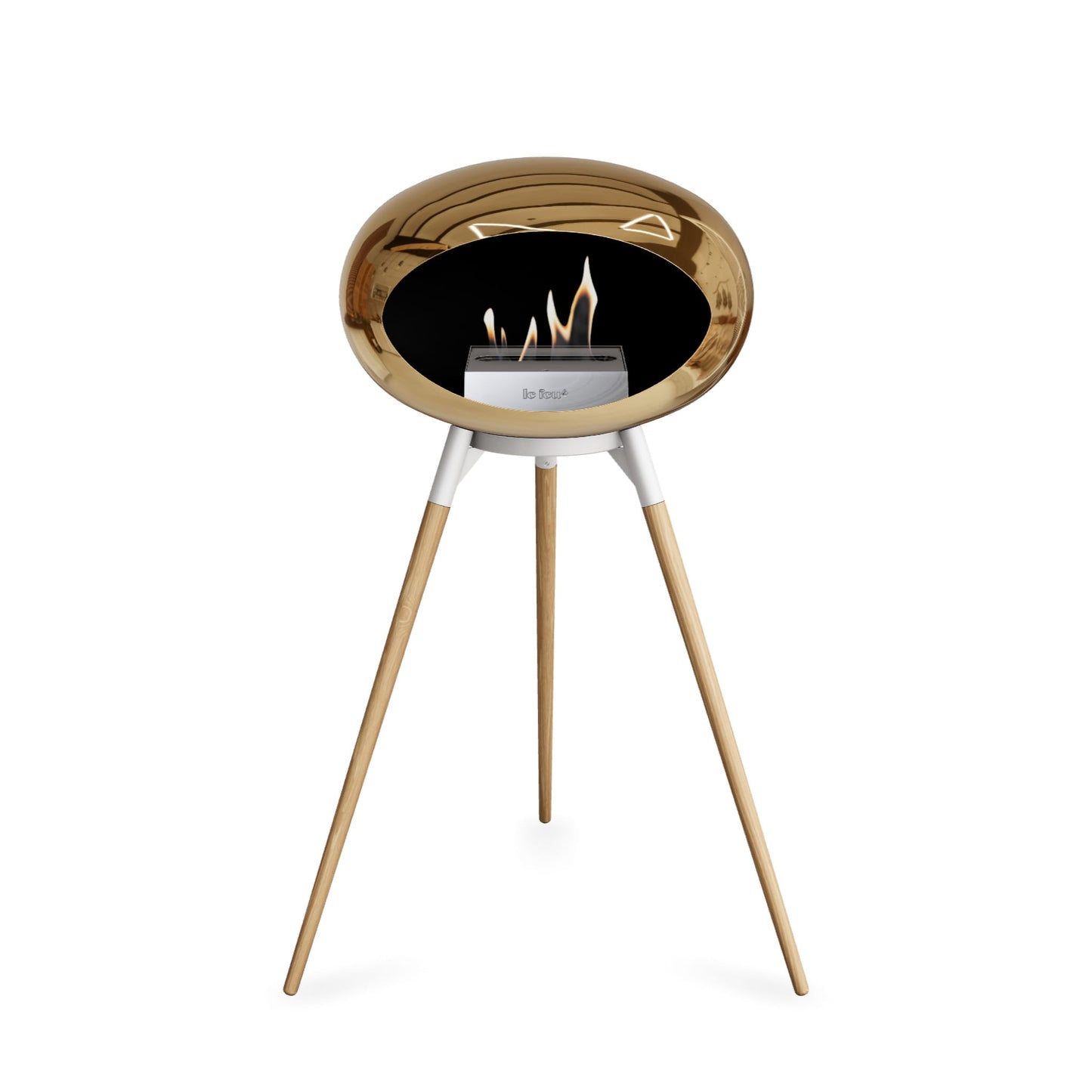 Le Feu Ground High Dome <br>Chromed Rose Gold