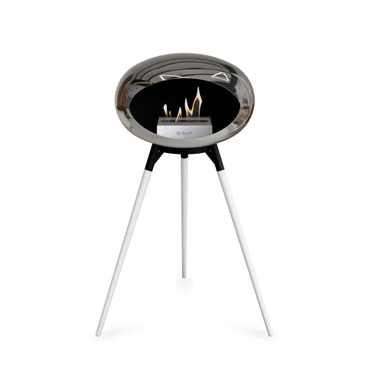 Le Feu Ground High Dome <br>Chromed Silver
