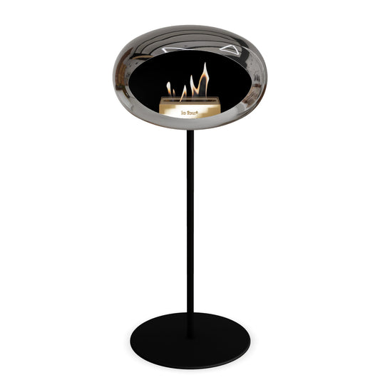Le Feu Steel High Dome <br>Chromed Silver