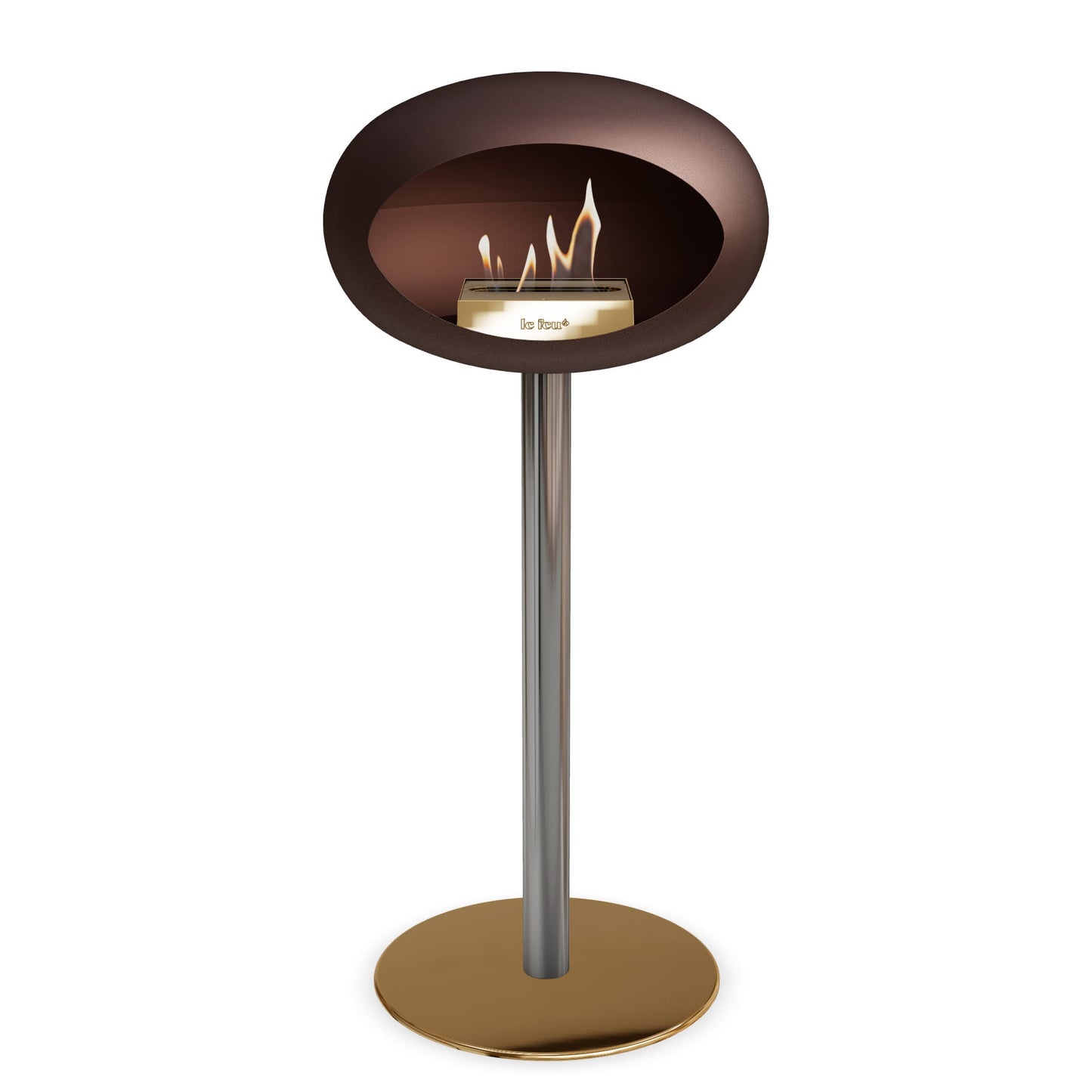 Le Feu Steel High Dome <br>Mocca