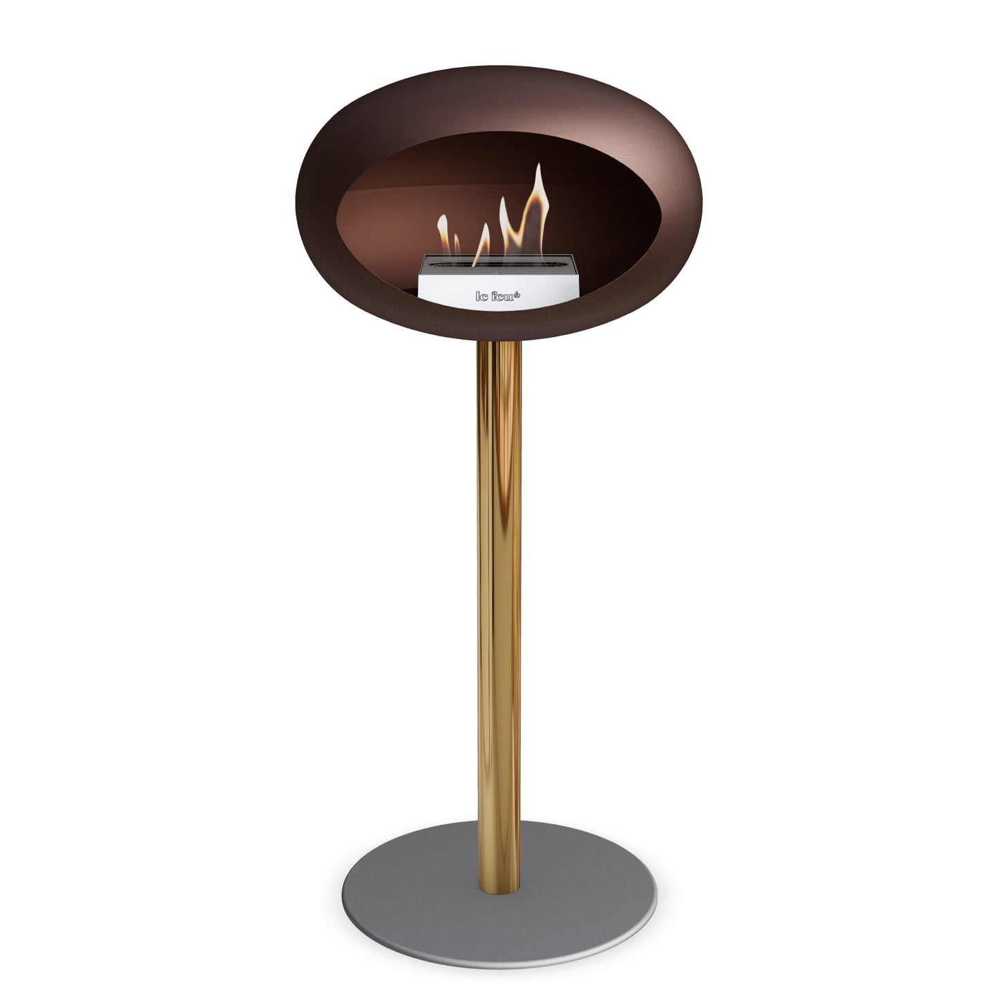 Le Feu Steel High Dome <br>Mocca