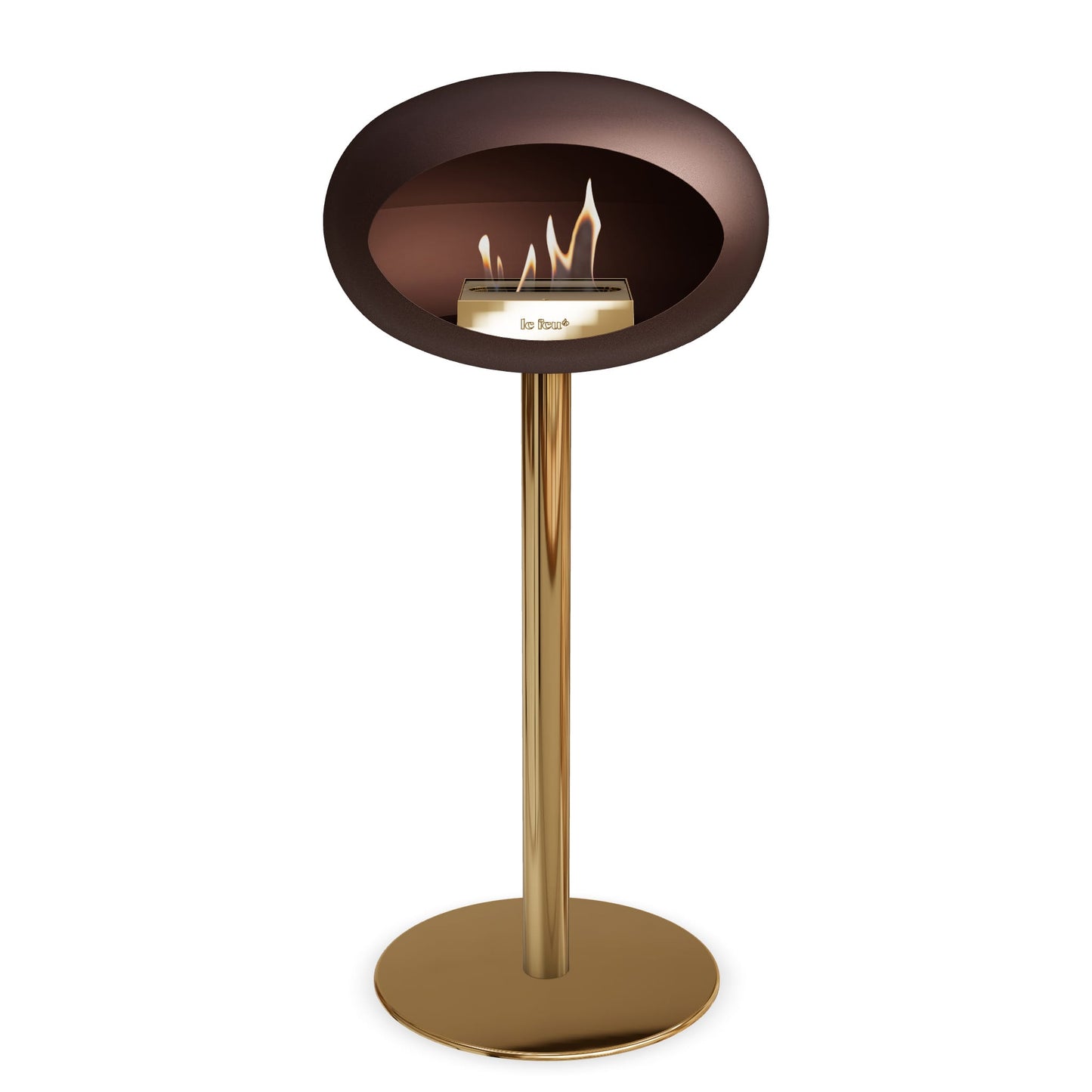 Le Feu Steel High Dome <br>Mocca