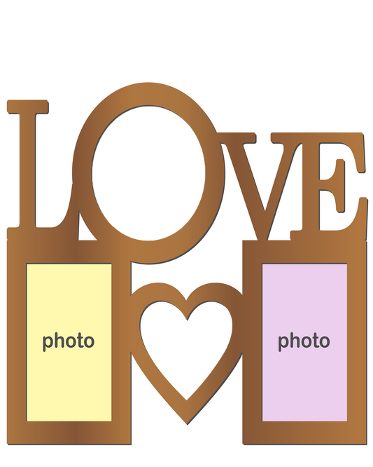 16X20 Collage Canvas Photo Love