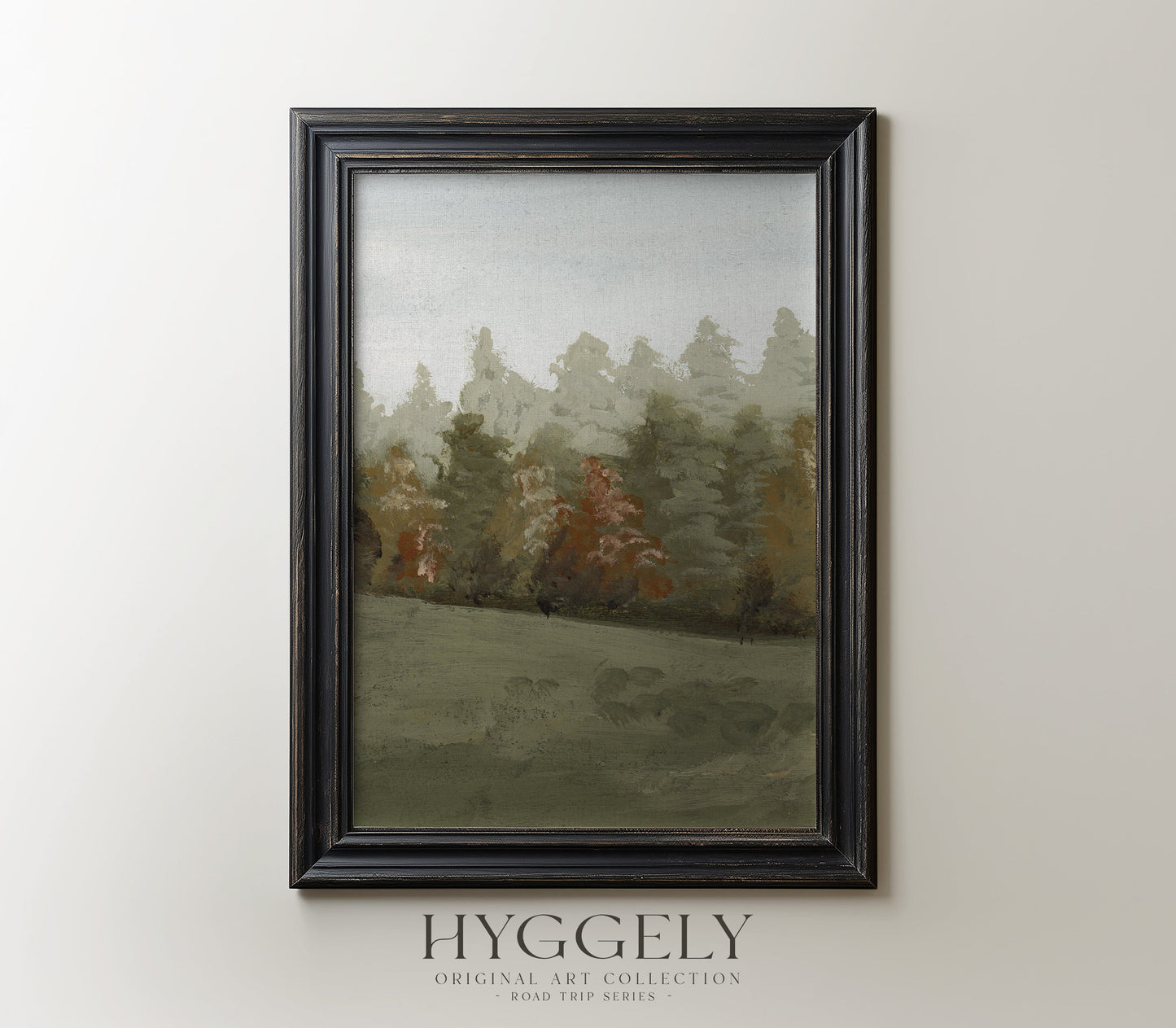 Autumn Landscape | Landscape Art Print | Road Trip Series | RT122