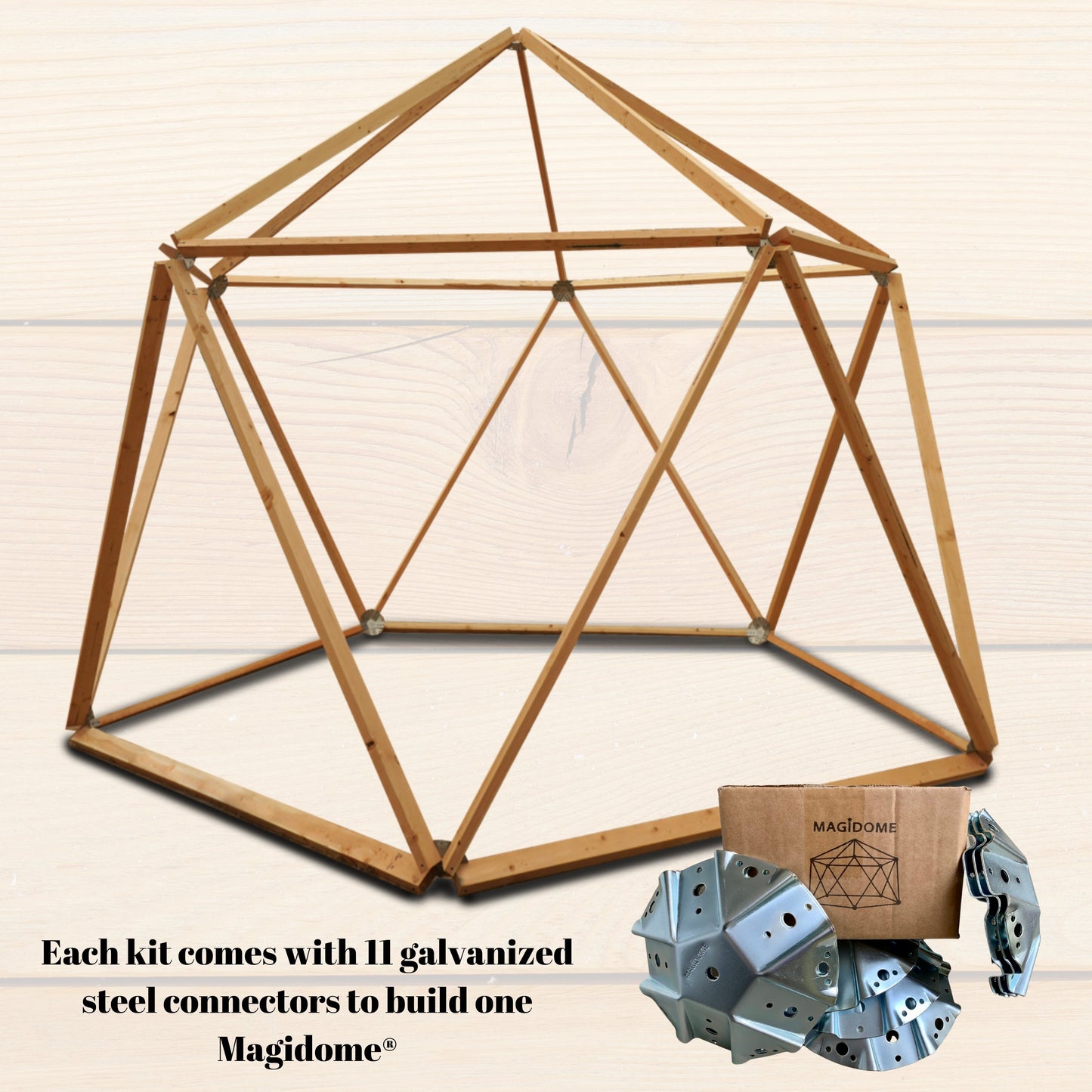 Magidome® Geodesic Dome Connectors Kit