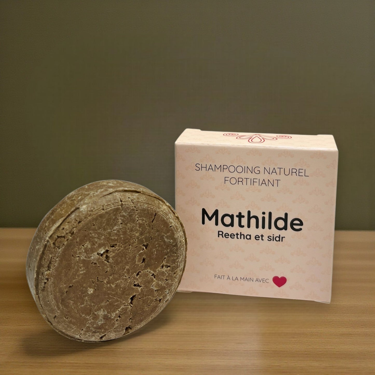 Shampoing naturel MATHILDE fortifiant pour cheveux fatigués et fourchus