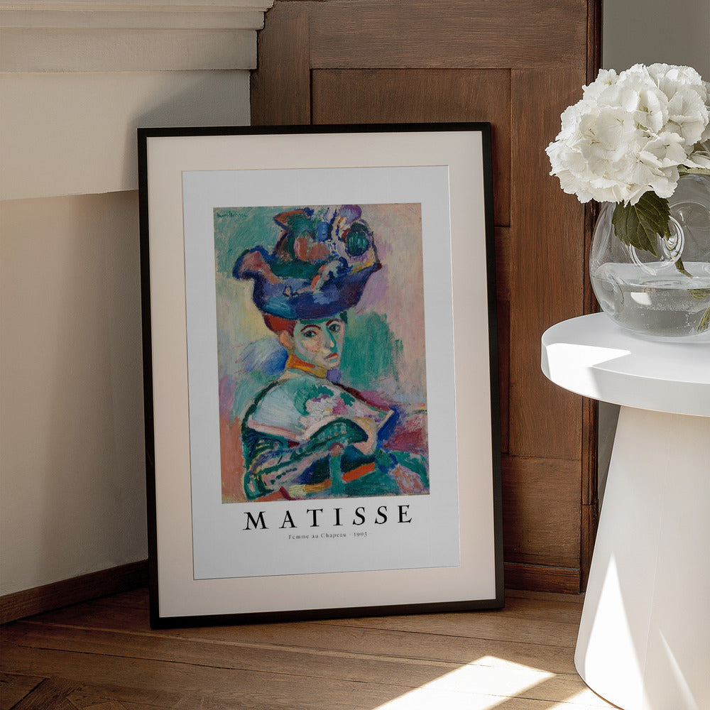 Wall art Woman With Hat 1905