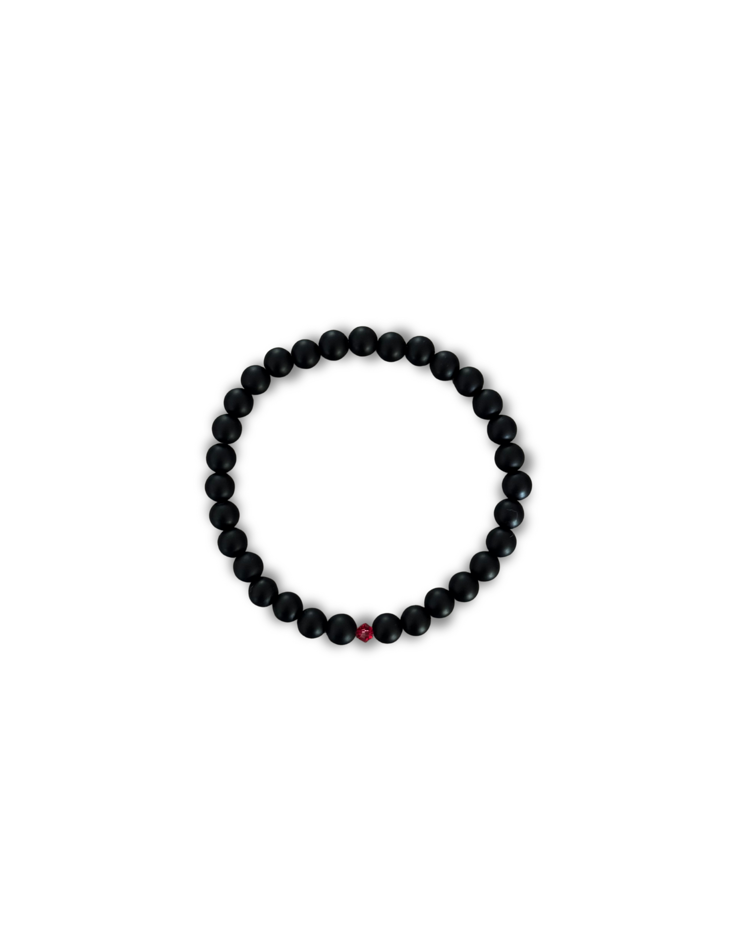 RUN FOR THE CURE BLACK ONYX BRACELET