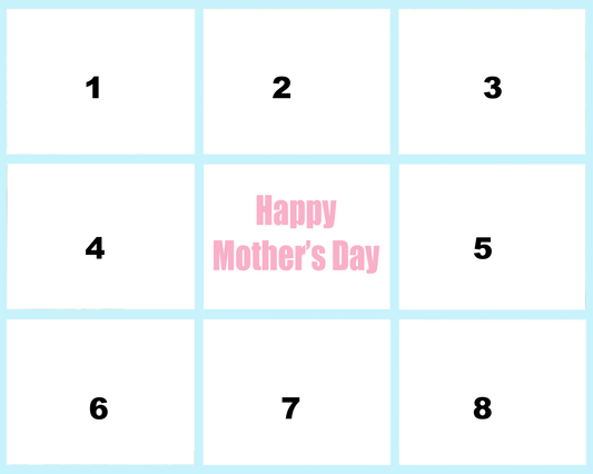 20"X16" Collage Canvas Photo Mother's Day