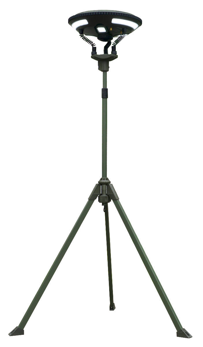 TRU De-LIGHT Singing Music Solar LED Light - Strong BT Speaker/Main Light+3 Detachable Multi Mode Lights/Tripod+Carry Bag