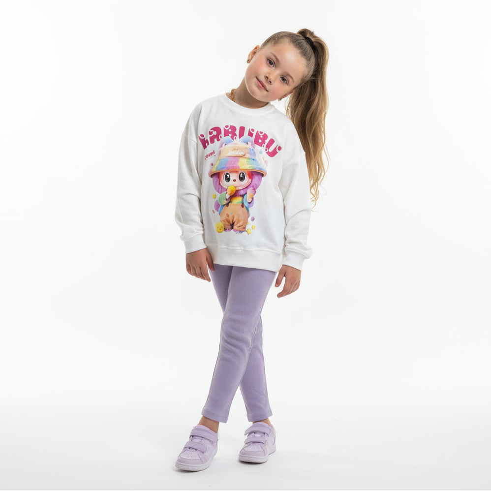 La-Bu-Bu Princess Girls Legging Set