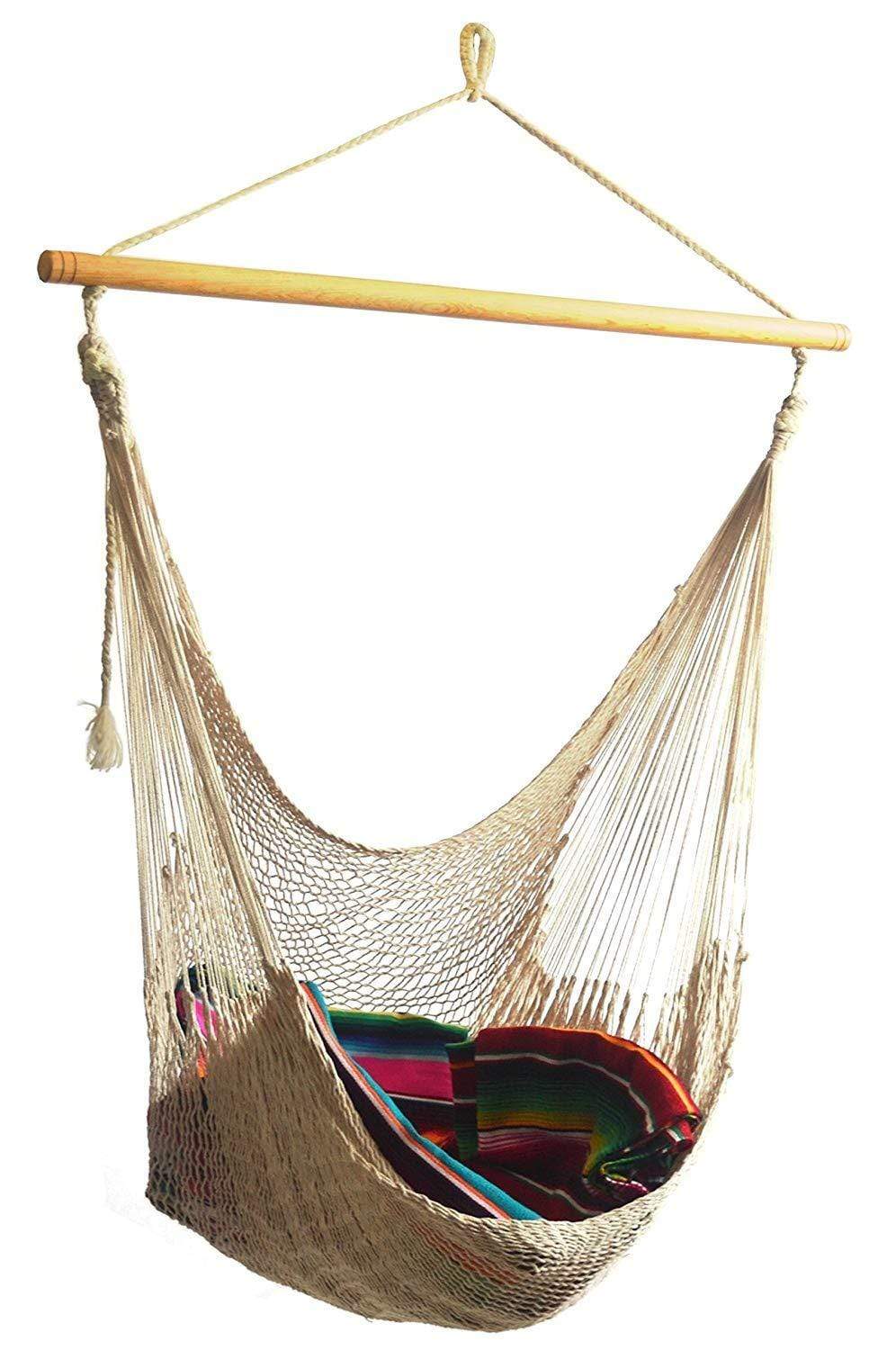 Mayan Hammock Chair with Universal Chair Stand