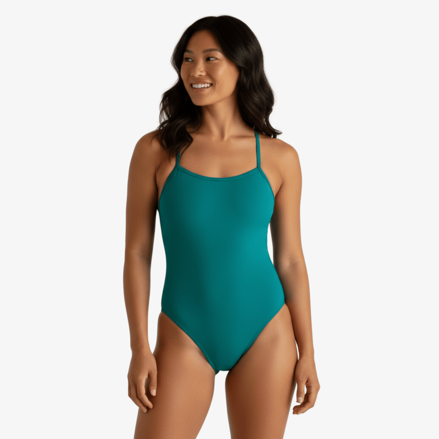 Jade Open Back Performance Training Swimsuit by Norca