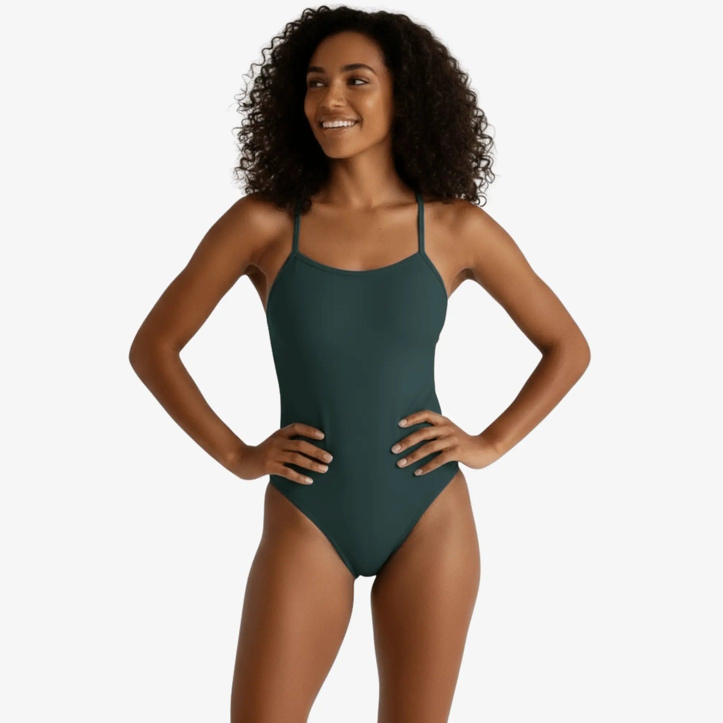 Palm Open Back Performance Training Swimsuit by Norca