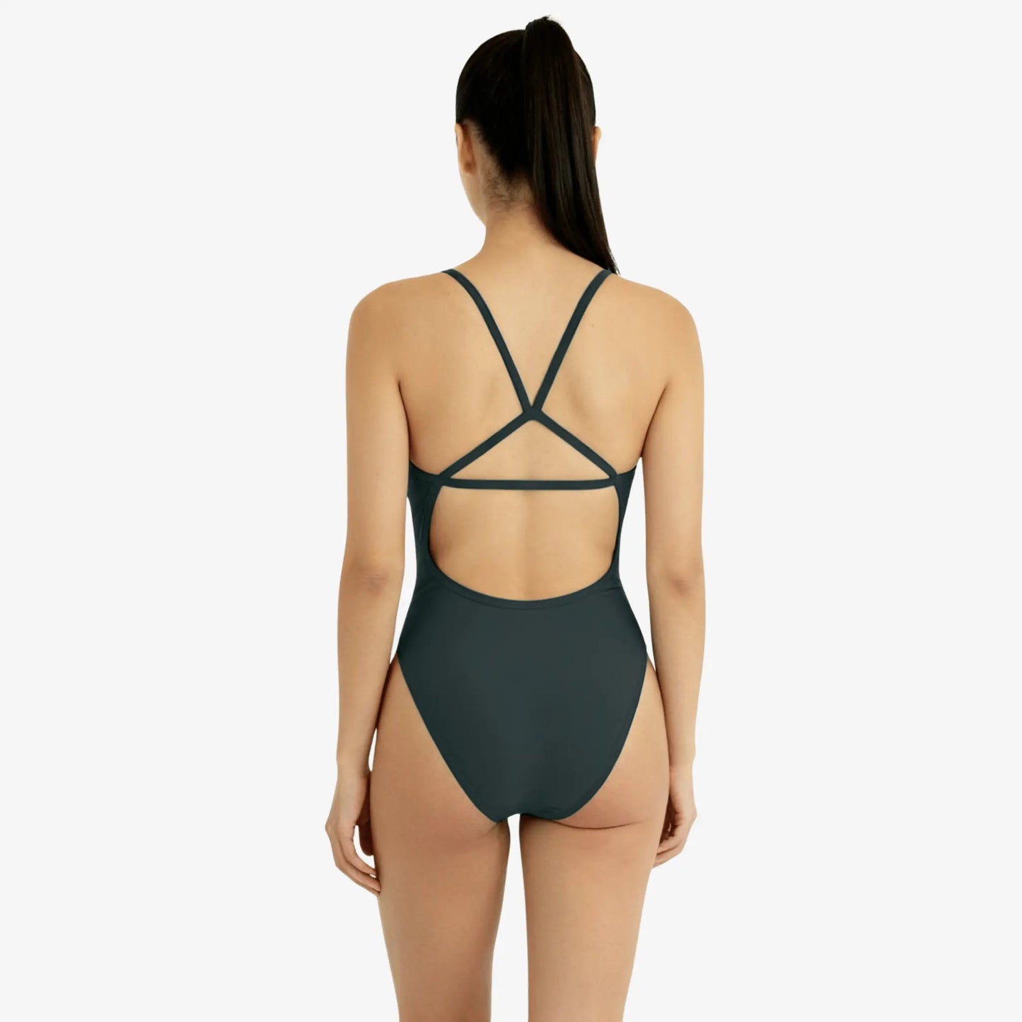 Palm Open Back Performance Training Swimsuit by Norca