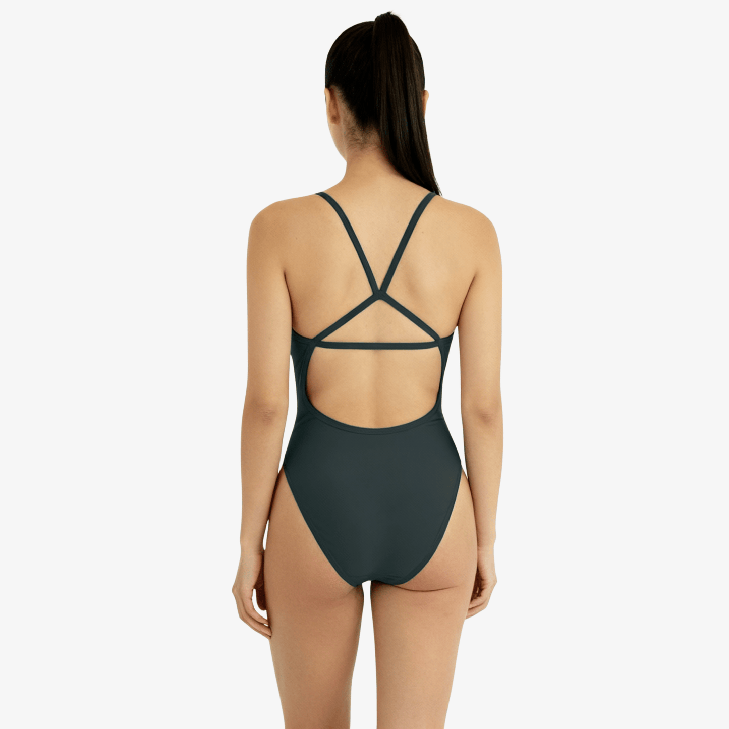 Palm Open Back Performance Training Swimsuit by Norca