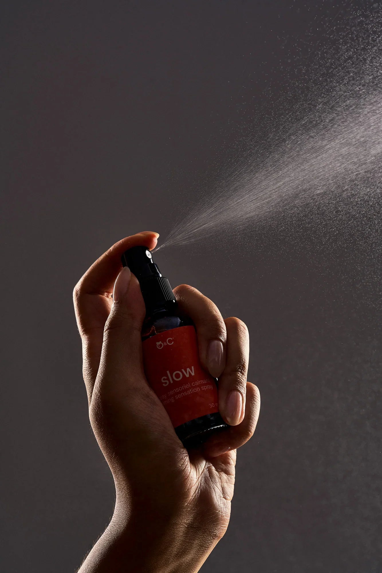 calming sensation spray - slow