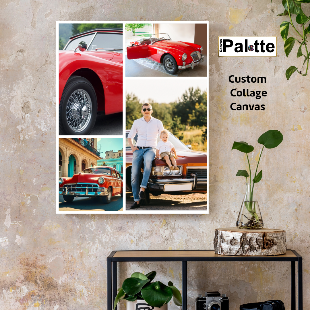 16″X20″ Collage Canvas Photo 4 block #207