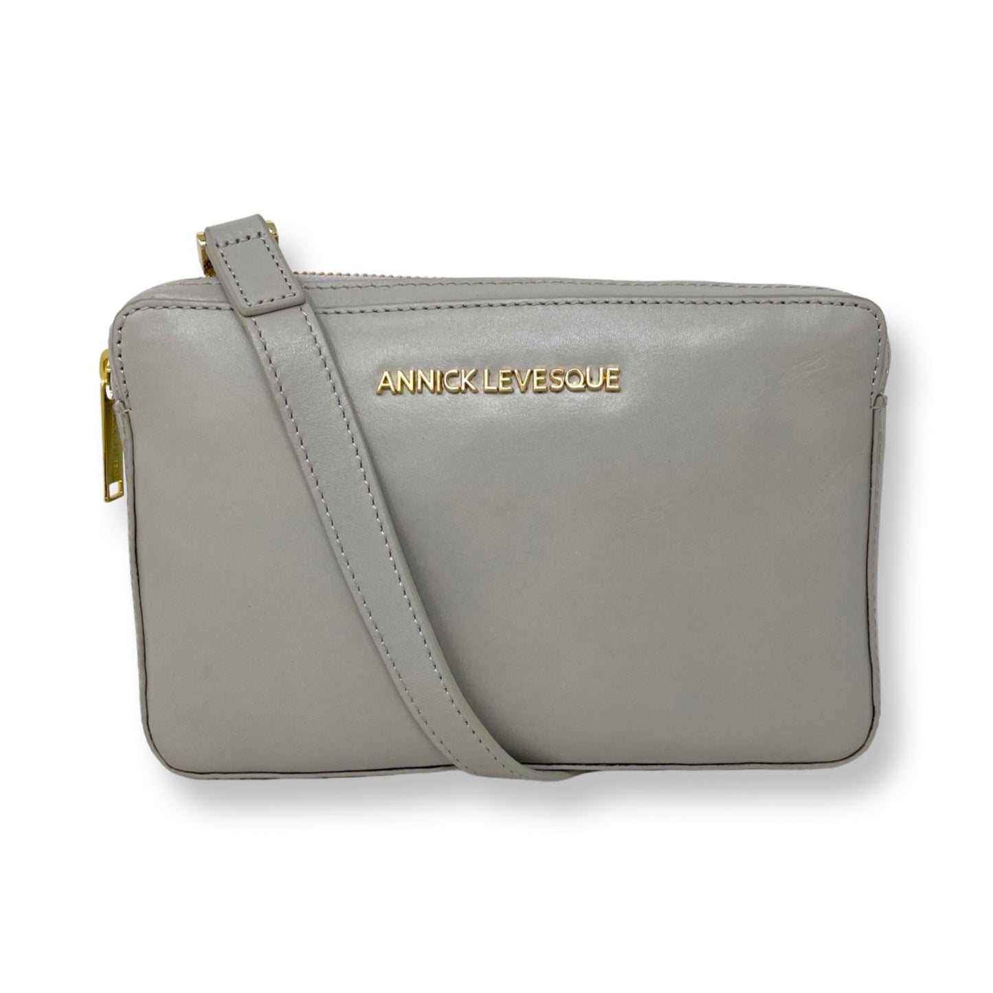Petit sac bandoulière en cuir perlé - Annie