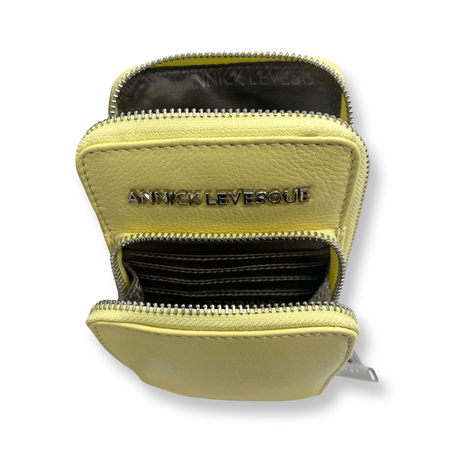Petit Sac à Bandoulière en Cuir Jaune | Marie-Josée