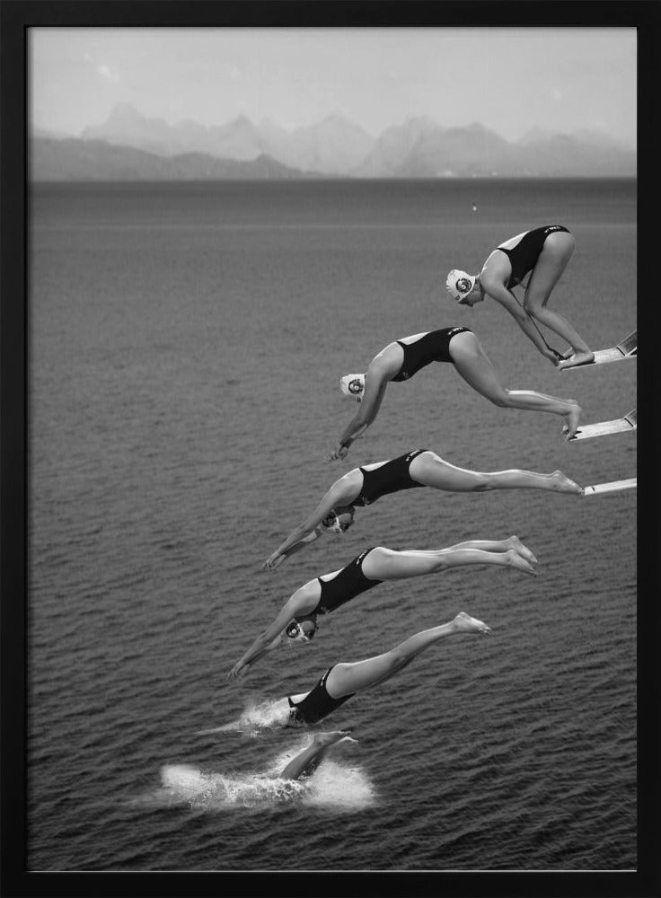 Wall art The beauty of diving