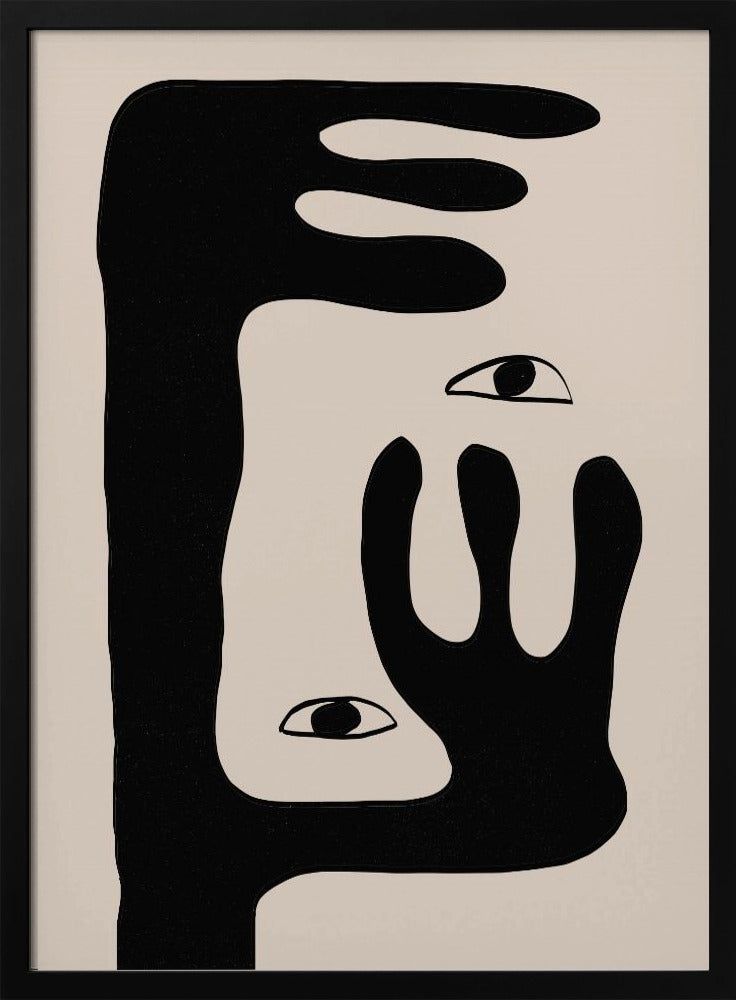 Wall art Abstract Face No2.